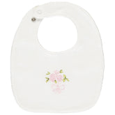 TILDA Pink Floral Print Bibs & Toy Set